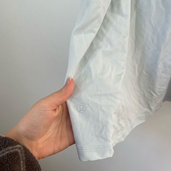 Lululemon top womens green gray activewear tank top size large - Picture 3 of 5